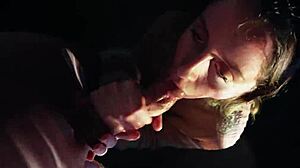 wanna see my little stepsis take double facial cum blast??