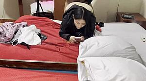 brought peruvian streamer valentina to hotel for anal