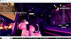 Demon slut begs for monster rough pounding