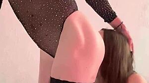 Juicy ass craves deep rimming tongue fuck gaping hole.