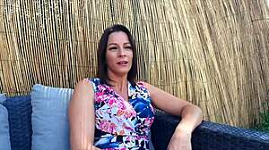 kyara jolie is one french milf craving natural tits action bad