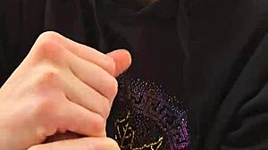 A Smoke And Cum Swallowing Blowjob!