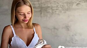 picking up long-haired blonde hottie leads to outdoor shaved pussy fingering