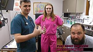 Tyler Lynn cheerleader endures intense sports physical