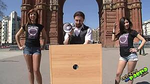 bianca resa's emo outdoor blowjob turns into wild spanish sex romp