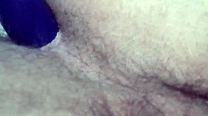 this solo anal dildo play hits so good