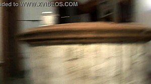 Fucking this slutty milf's shaved ass deep and hard