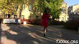 adorable euro teen sucks cock then rough fucks on cam!