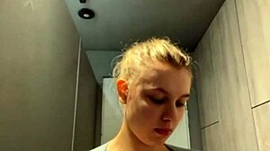 bbw teen fat ass anal fingered to extreme orgasm in public gym