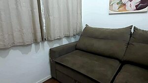 Blonde Brazilian Milf Takes Tight Ass Toy Pounding!