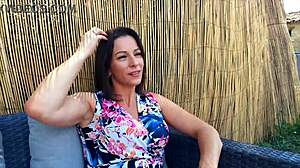 kyara jolie is one french milf craving natural tits action bad