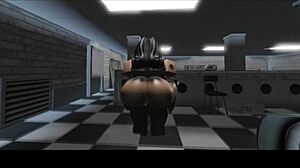 met fine ass ebony queen at laundromat fucked hard