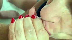 Blonde Milf Begs to Suck Cock Till Cum Fills Her Throat