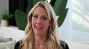 Secretary makes up to boss with tommy pistol nuru massage ride