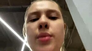 bbw teen fat ass anal fingered to extreme orgasm in public gym