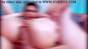 Skinny teen funky town takes 6on1 anal dap gangbang only