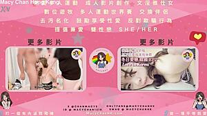 hong kong macy chan naughty post-cum blowjob swallow 😏👅