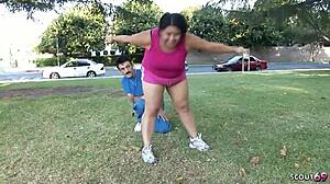 asian milf wife tricked by ugly coach dirty harry monster whitezilla cock cheating