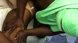 House Maid Bargains Rent with Landlord's Monster Black Cock Ride