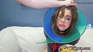 wacky teen butt hole stretched brutally in bizarre asylum therapy