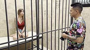 Hot Colombian Inmate Seduces International Reporter for Steamy Fuck