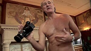 Pregnant Milf Rebecca Smyth's Tits Drowned in Double Cumshot Facial