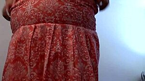 Naughty BBW Housewife Strips Naked in Shower