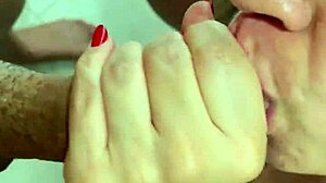 Blonde Milf Begs to Suck Cock Till Cum Fills Her Throat