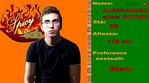 Gothic Italian Girl First Porn Casting Interview