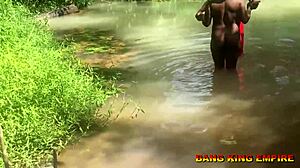 village bbc turns african festival into stream doggy fuck