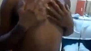 honey sneaks mom's boyfriend into apartment for skinny pussy pounding