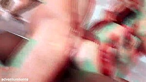 Little Lore's Ass Stuffed with Two Monster BBCS DAP