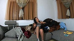 i love slurping balls deepthroating this curvy milf in fur hood preview