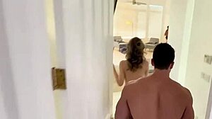 Muscle Stud Pounds Blonde College Babe Doggystyle