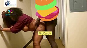 how honorable knacked my big ebony ass from door?