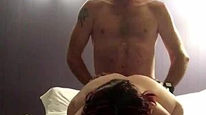 Side chick bends over for big ass doggystyle pounding