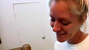 luna parish and sassy blonde lick rub shaved pussies