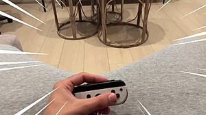 sexy florida blonde babe gags on big cock perfect tight pussy pov.