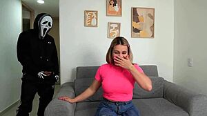 Karen, that horror flick got you so horny you're fuckin' me missionary hard now?