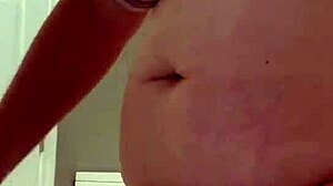 BOOBUNNY'S PIERCED NIPPLES AND HUGE TITS BOUNCING WILD!