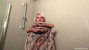 blonde french cougar milf licks tits pussy goes wild creampie 😘🔥