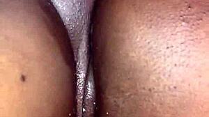 House Maid Bargains Rent with Landlord's Monster Black Cock Ride