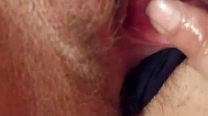 Amateur couple strips panties for hot ass play