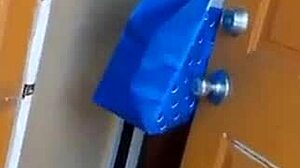 honey sneaks mom's boyfriend into apartment for skinny pussy pounding