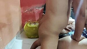 Desi girlfriend rides cock hard in wild cowgirl anal