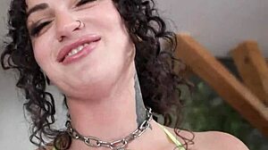 bbc slams skinny slut's gaping ass to mouth in bath