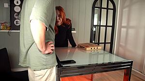 ugh redhead pizza thief... i fucked her hard as payback!!