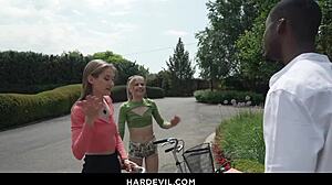 bonnie dolce and tiffany tatum threesome study session