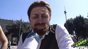 bianca resa's emo outdoor blowjob turns into wild spanish sex romp