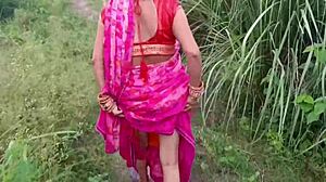 DESI Bhabhi FUCKS Field Lover Boy OUTDOOR